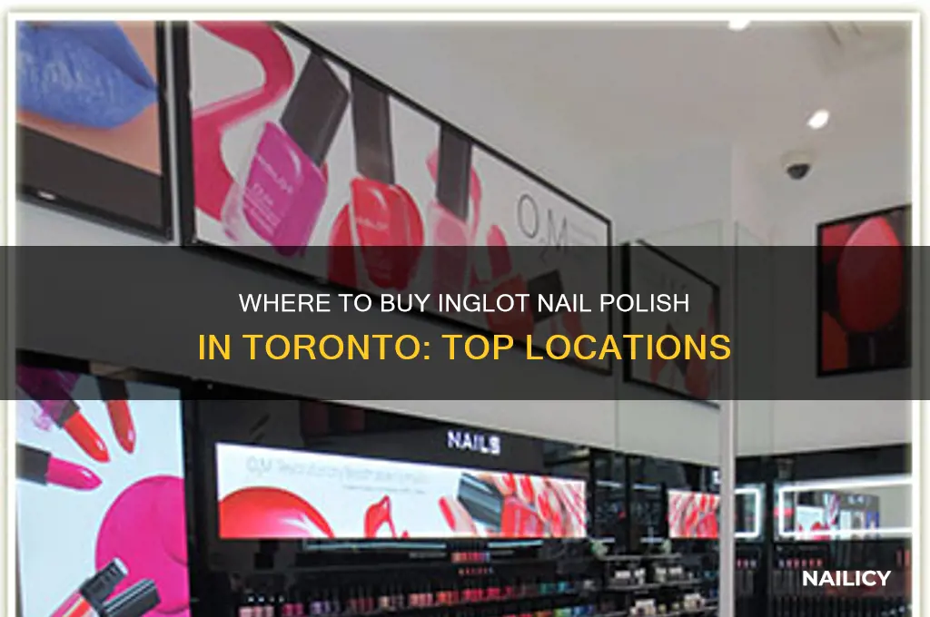where can i buy inglot nail polish in toronto