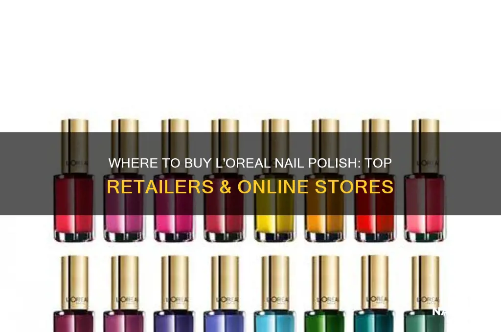 where can i buy l oreal nail polish