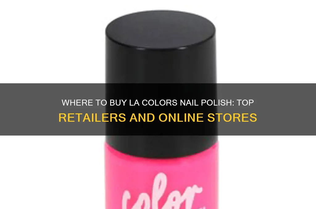 where can i buy la colors nail polish