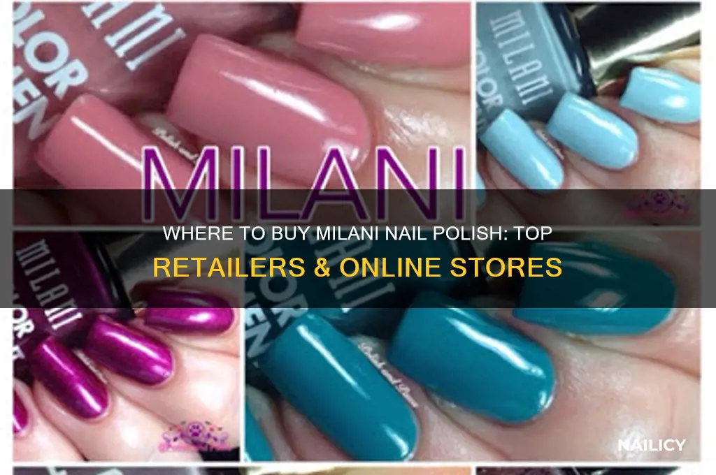 where can i buy milani nail polish