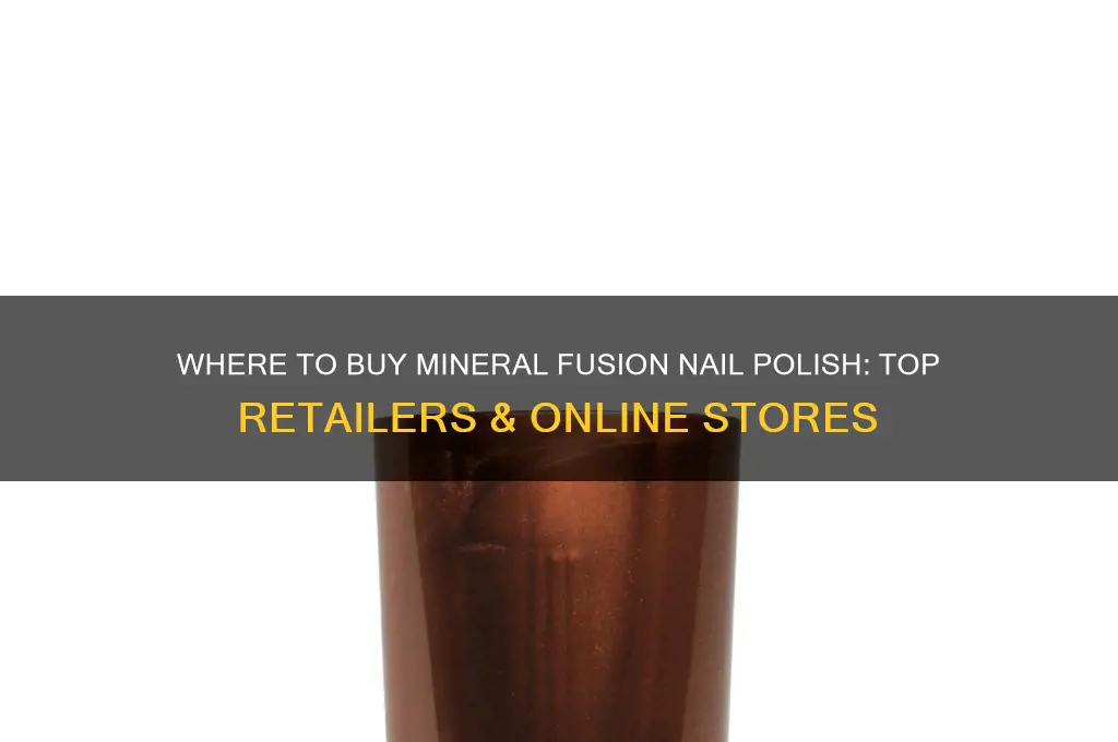 where can i buy mineral fusion nail polish