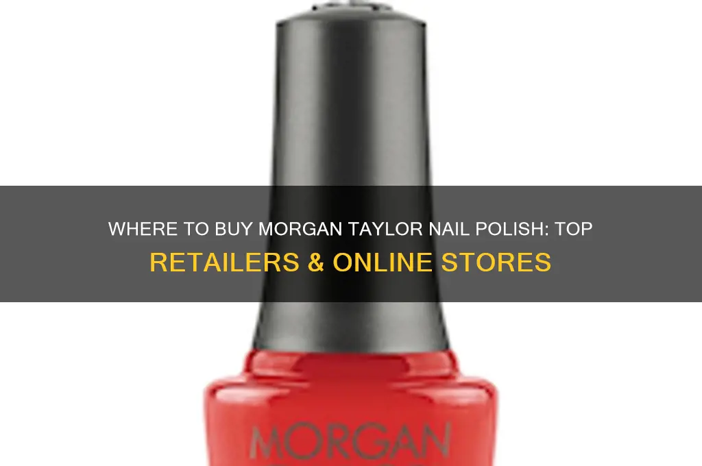 where can i buy morgan taylor nail polish
