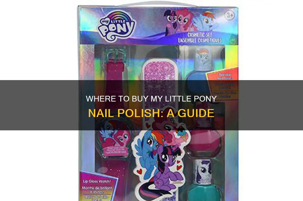 where can i buy my little pony nail polish