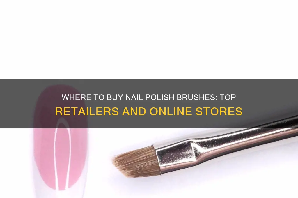 where can i buy nail polish brush