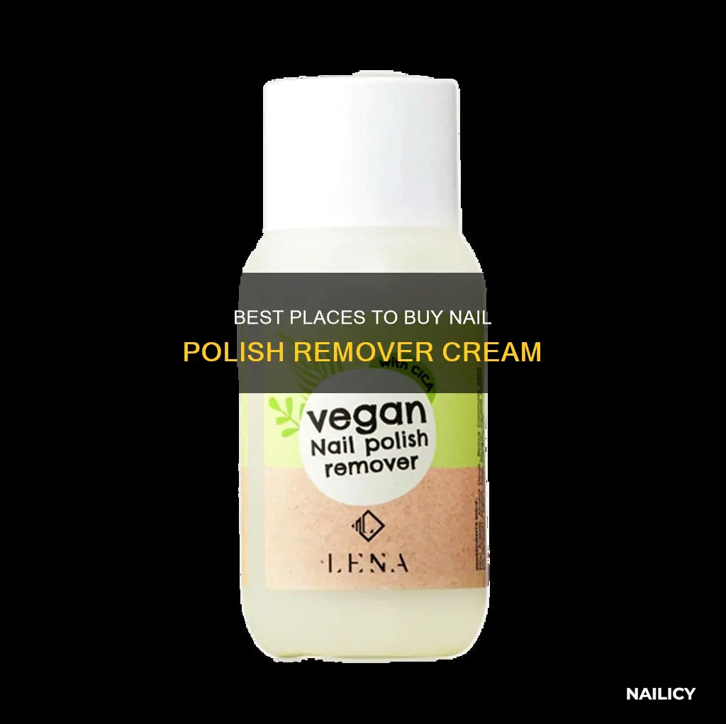 where can i buy nail polish remover cream