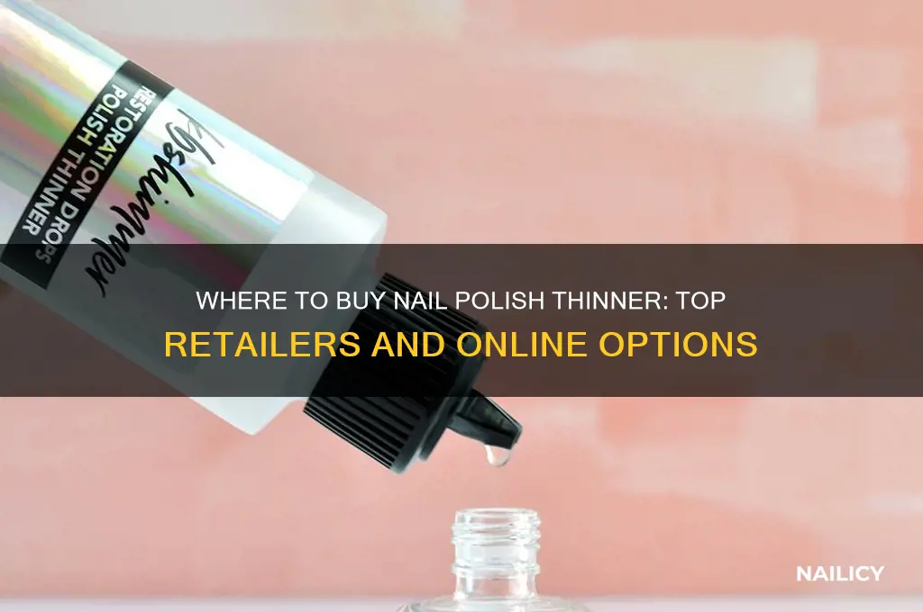 where can i buy nail polish thinner