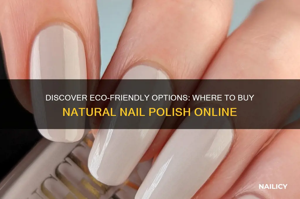 where can i buy natural nail polish