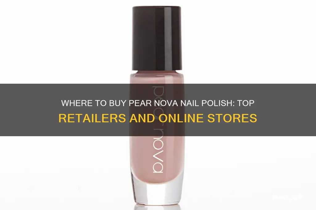 where can i buy pear nova nail polish