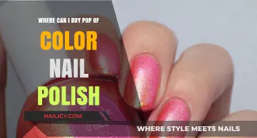 Vibrant Nails: Top Places to Buy Pop of Color Polish