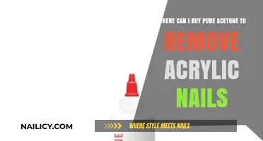 Best Acetone Sources for Removing Acrylic Nails