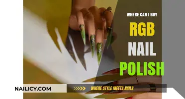 Where to Buy RGB Nail Polish: Top Retailers and Online Stores
