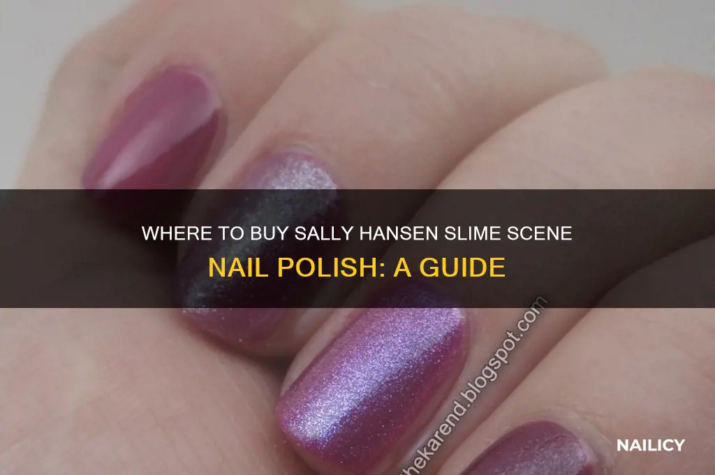 where can i buy sally hansen slime scene nail polish