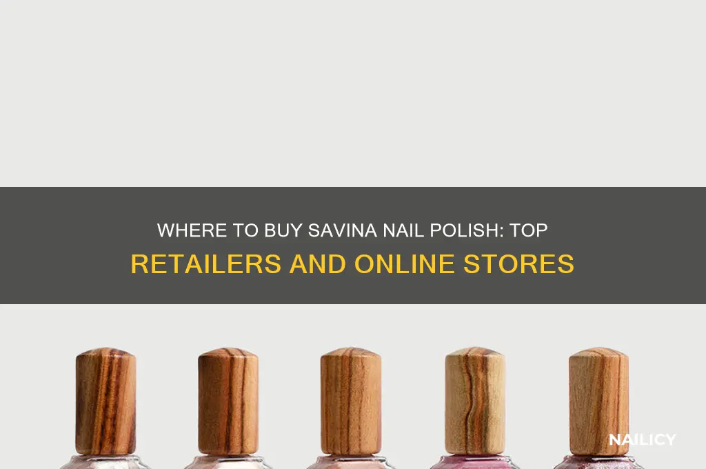 where can i buy savina nail polish