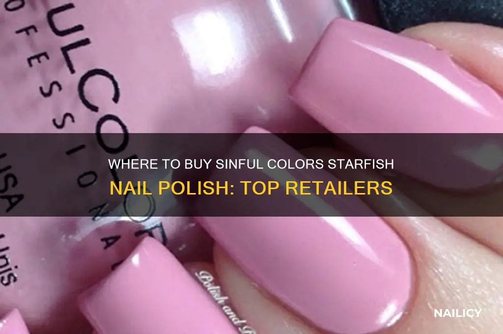 where can i buy sinful colors nail polish starfish