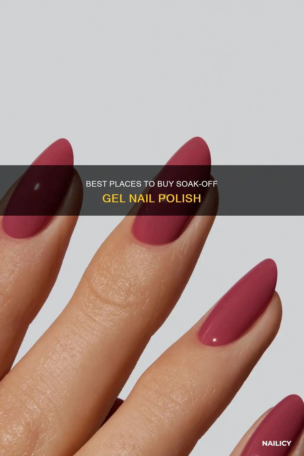 where can i buy soak off gel nail polish