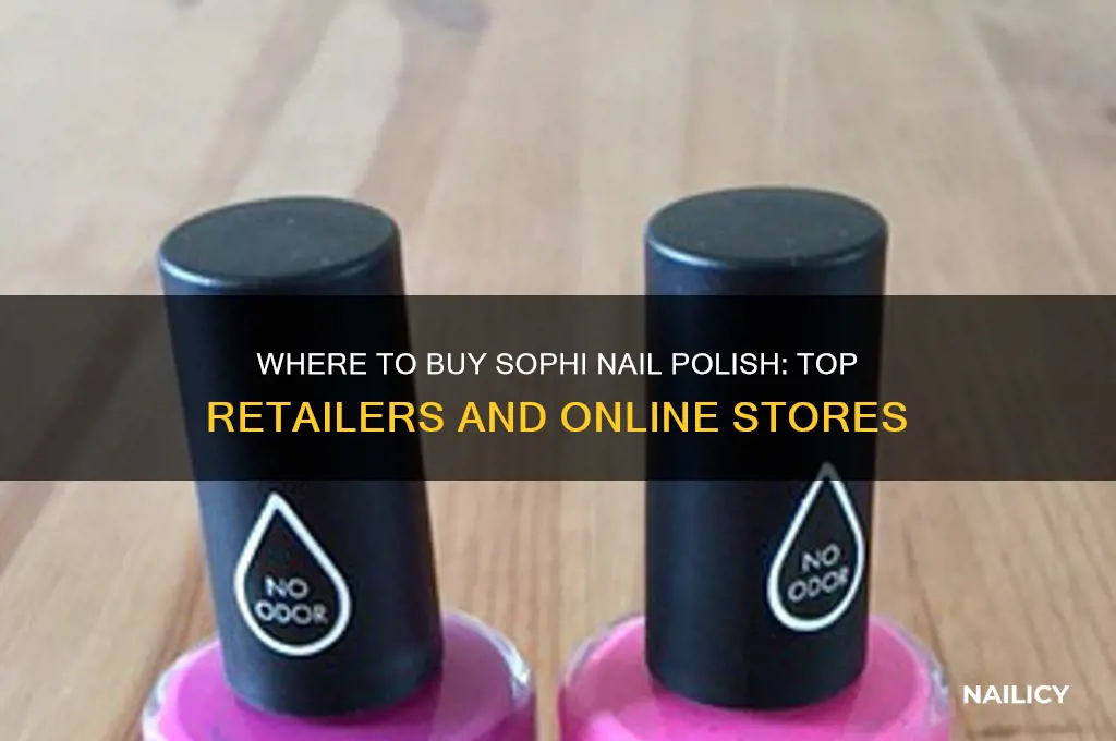where can i buy sophi nail polish