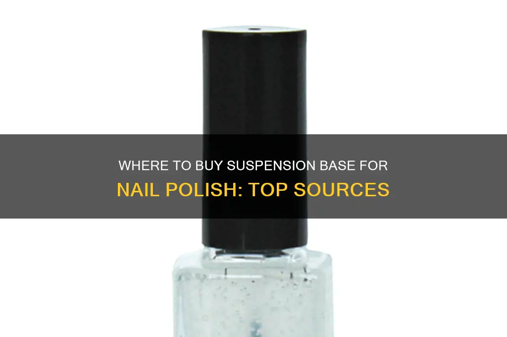 where can i buy suspention base for nail polish