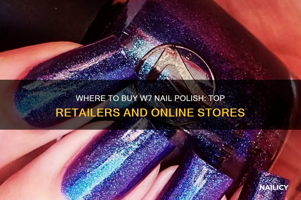 where can i buy w7 nail polish