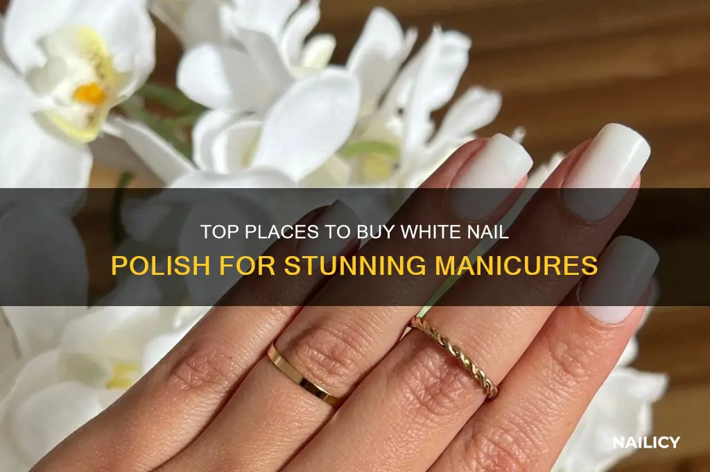where can i buy white nail polish