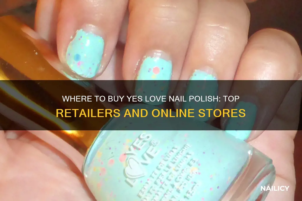 where can i buy yes love nail polish