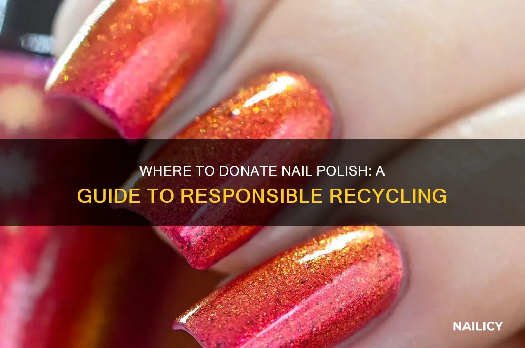 where can i donate nail polish