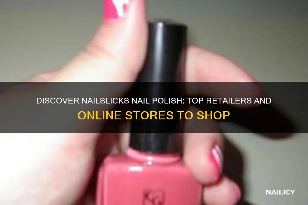 where can i find nailslicks nail polish
