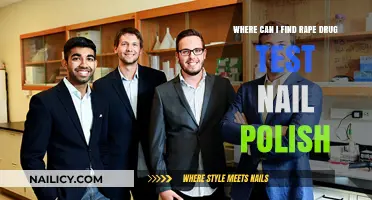 Innovative Rape Drug Test Nail Polish: Where to Find This Life-Saving Tool