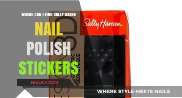 Where to Buy Sally Hansen Nail Polish Stickers: A Guide
