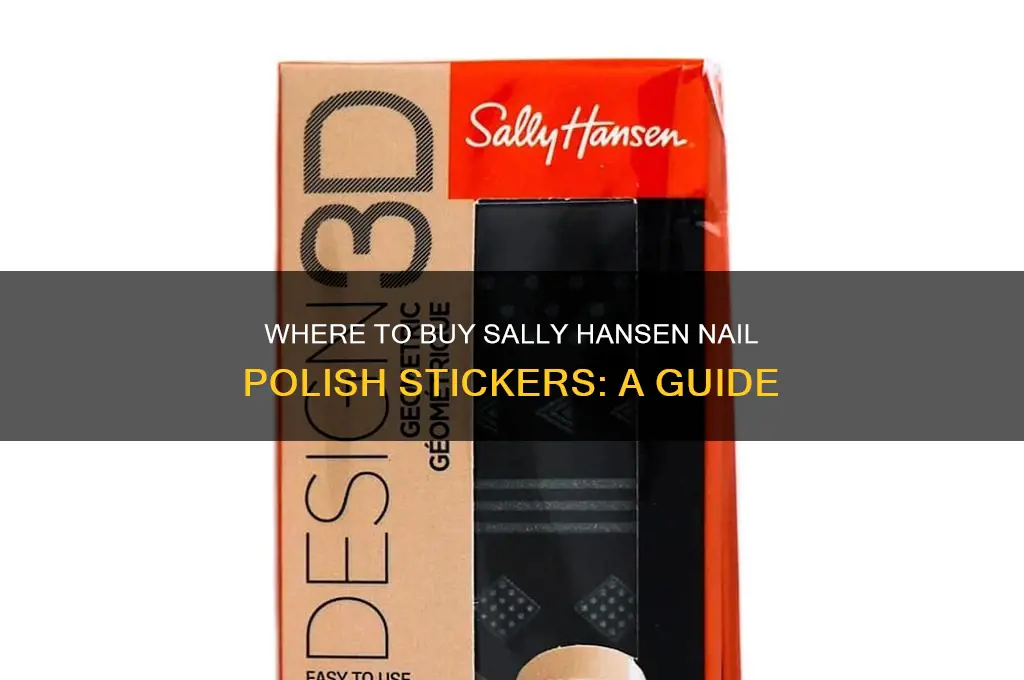 where can i find sally hasen nail polish stickers