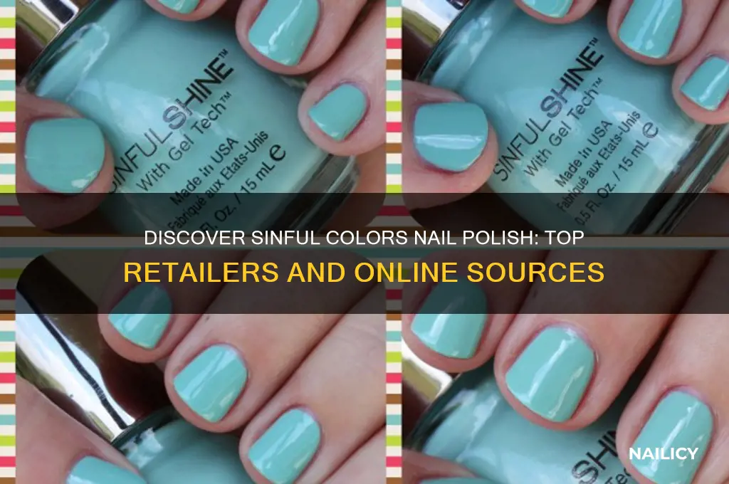 where can i find sinful colors nail polish