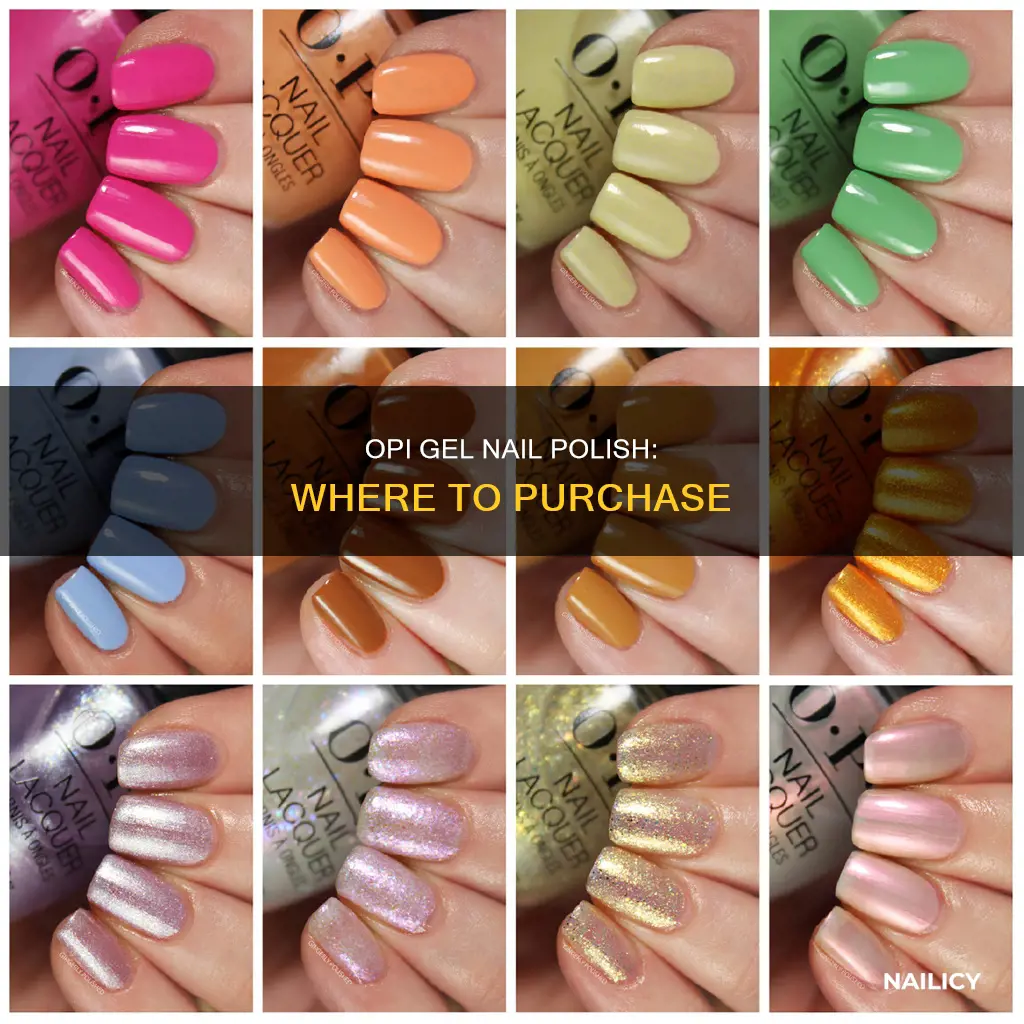 where can i purchase opi gel nail polish