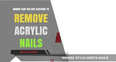 Best Places to Buy Acetone for Removing Acrylic Nails