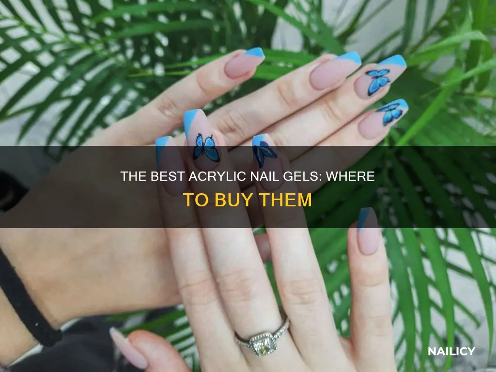 where can you buy acrylic nail gel