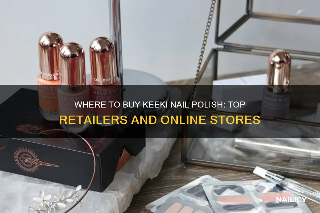 where can you buy keeki nail polish
