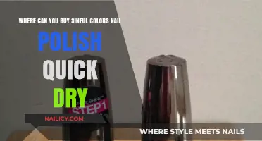 Where to Buy Sinful Colors Quick Dry Nail Polish Fast