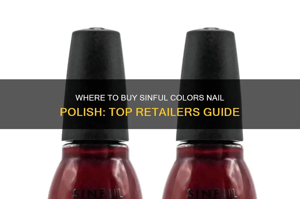 where can you buy sinful colors nail polish