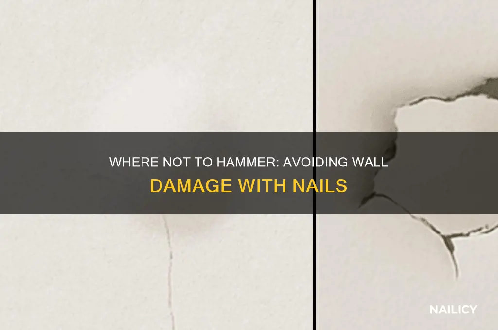 where cant a nail be in my wall