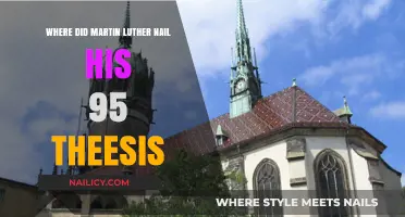The Historic Location of Martin Luther's 95 Theses Posting