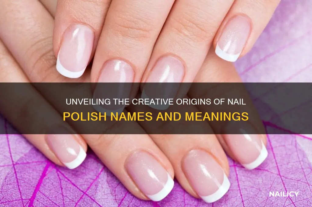 where do nail polish names come from