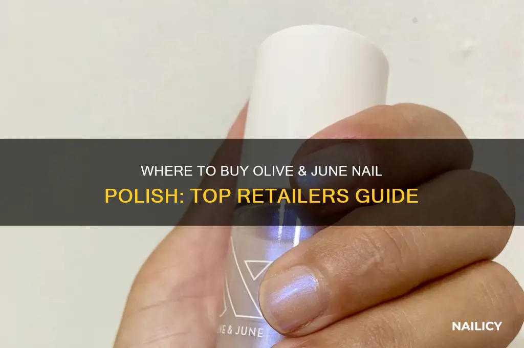 where do they sell olive and june nail polish