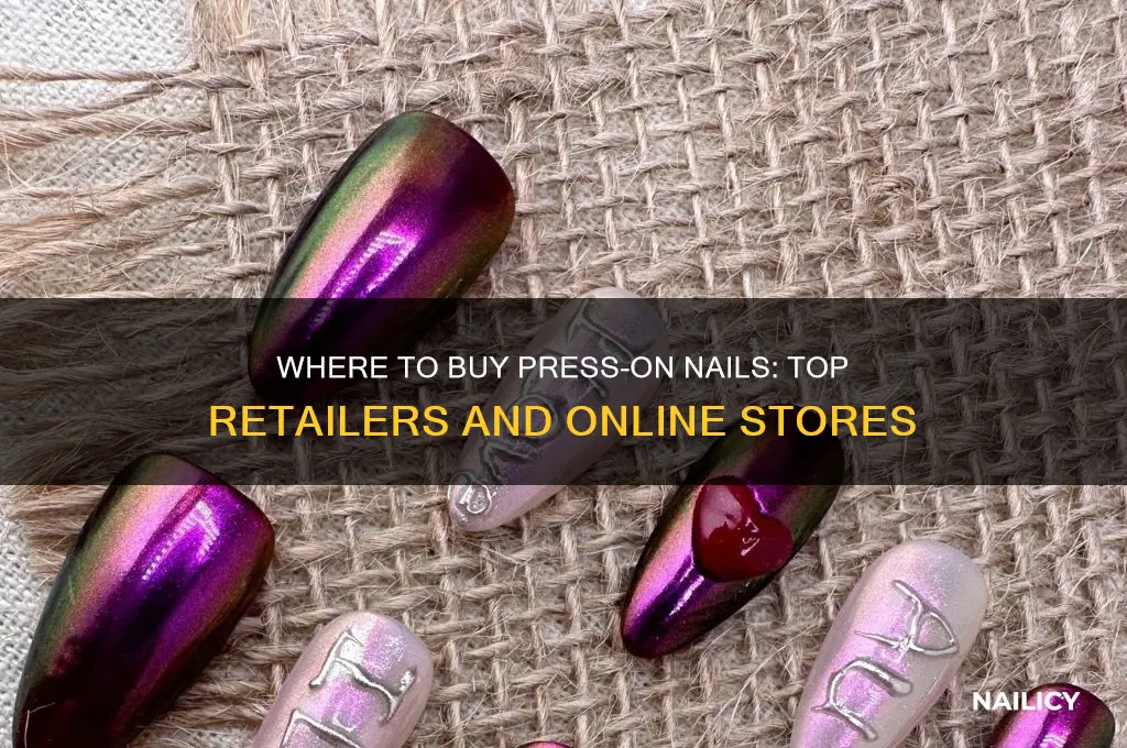 where do they sell press on nails