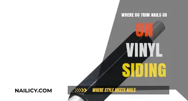 Trim Nails: Vinyl Siding Installation