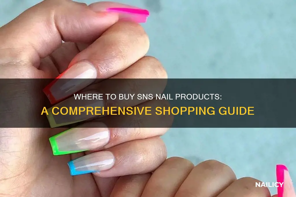where do we buy the sns nail product