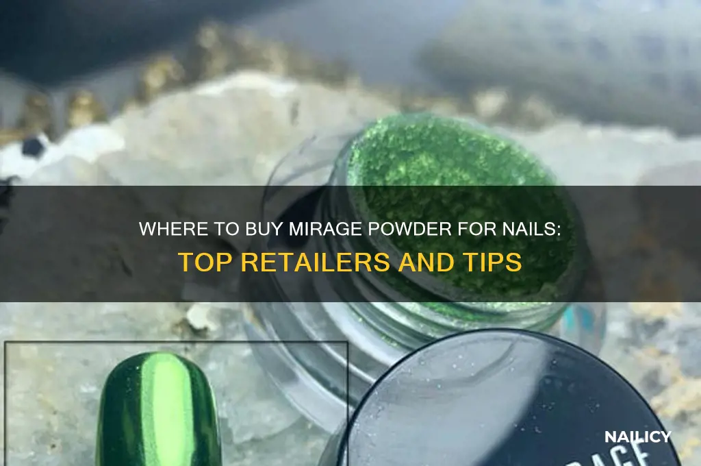 where do you buy mirrage powder for nails
