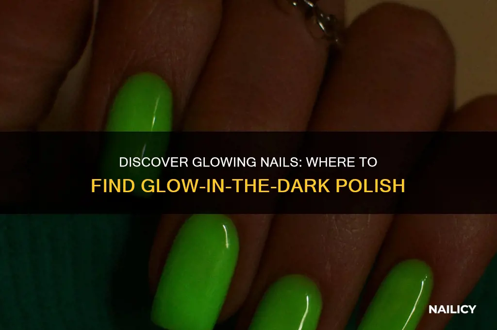 where do you find glow in the dark nail polish