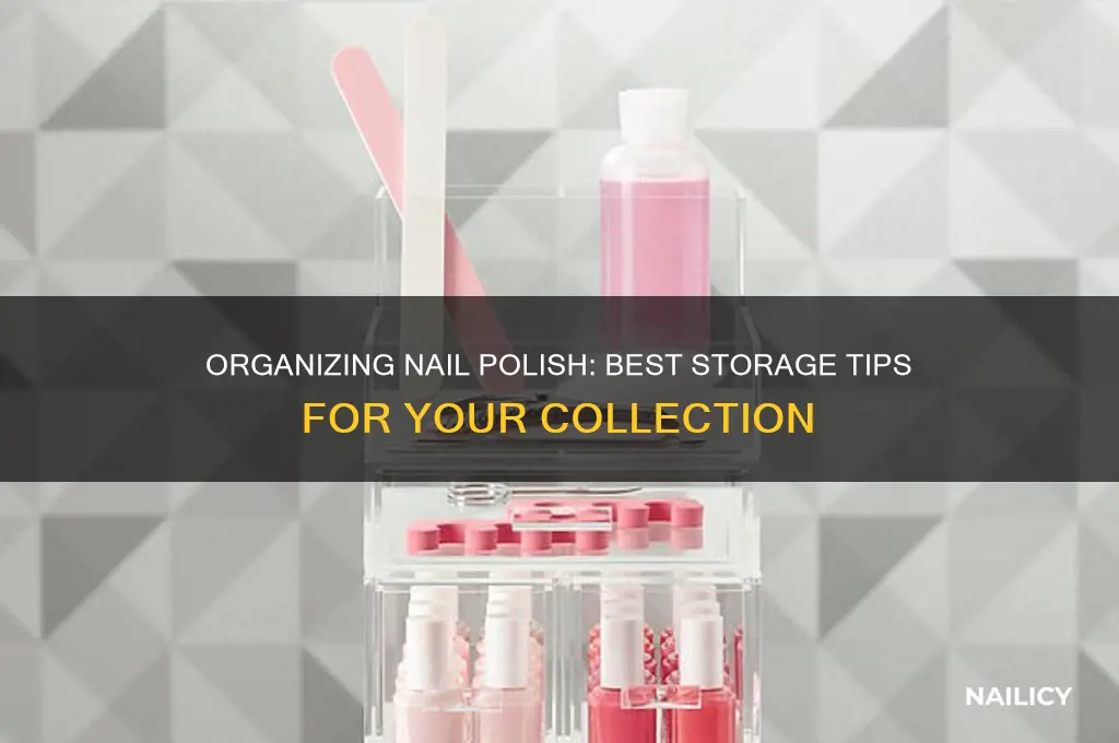 where do you keep nail polish
