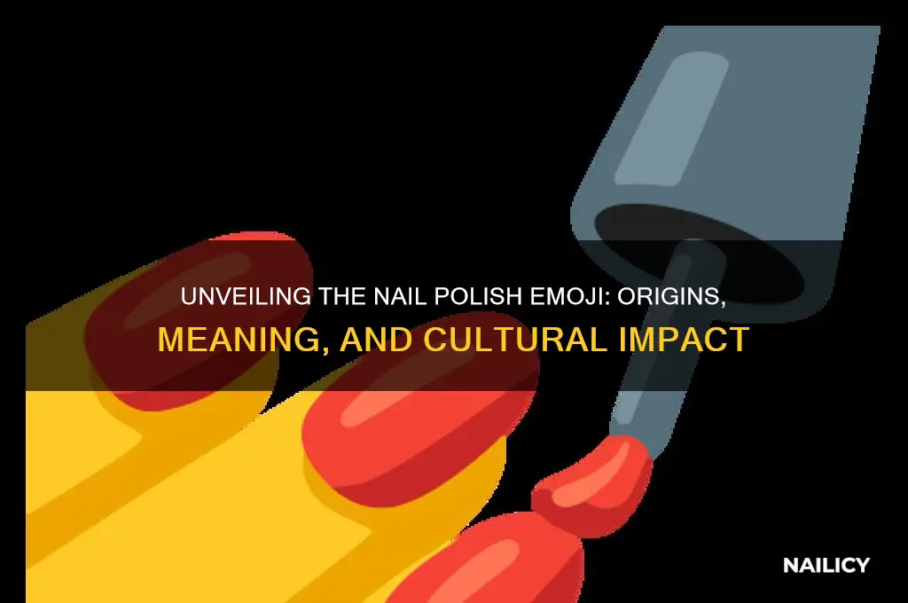 where does the nail polish emoji