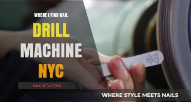 Where to Find Nail Drill Machines in NYC: Top Spots