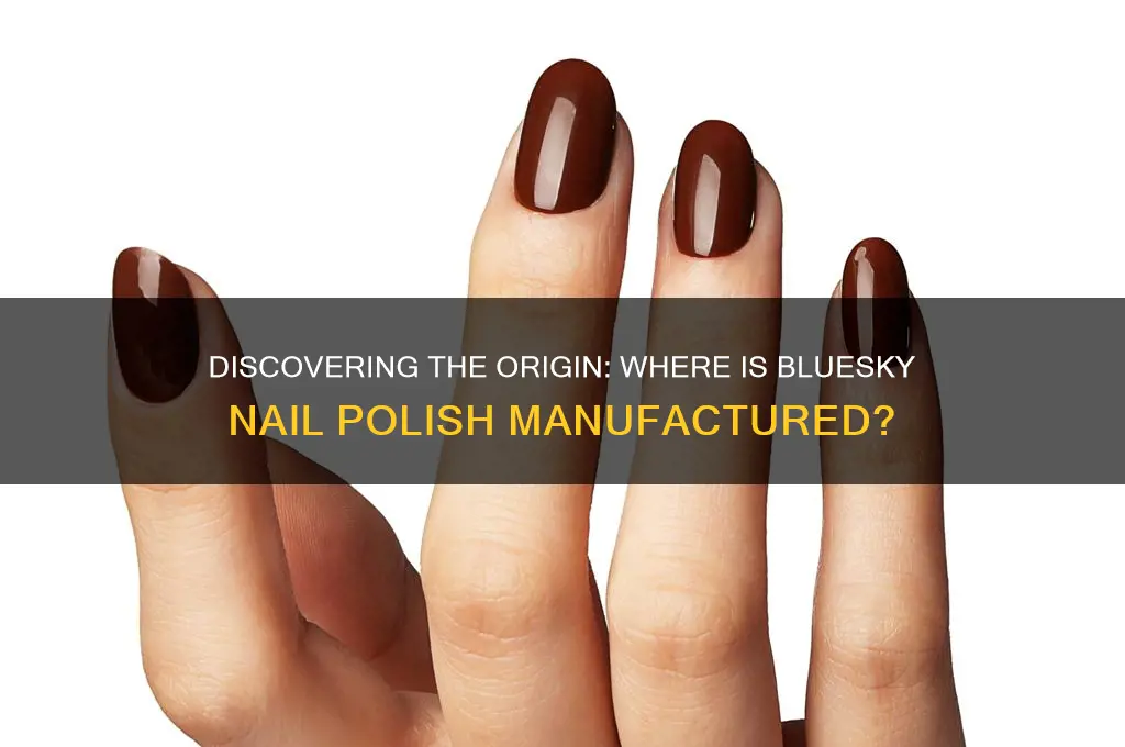 where is bluesky nail polish made