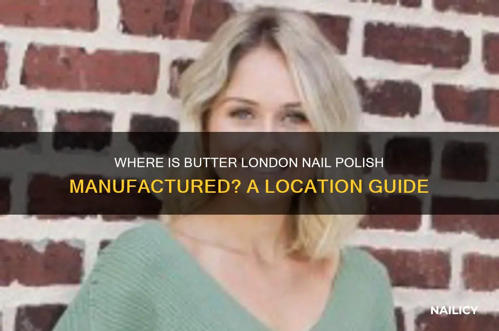 where is butter london nail polish made